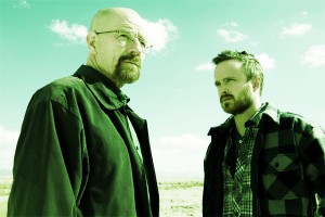 breaking bad walter white jesse pinkman in desert