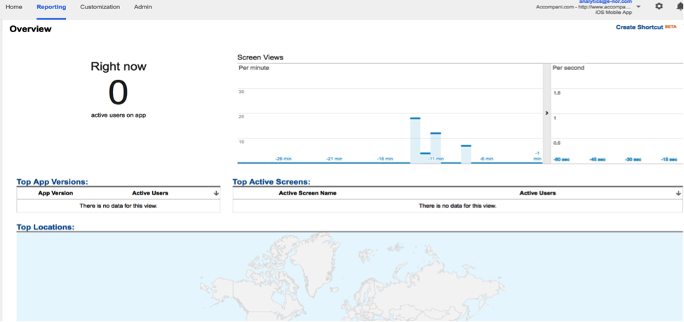 real time sdk google analytics screenshot 3