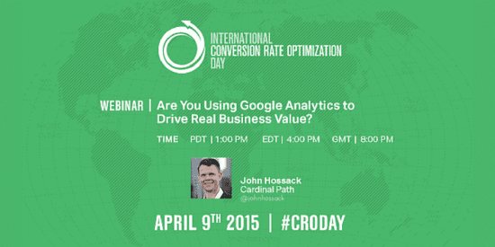 Join the conversation using #CRODAY! 