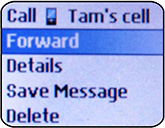 Basic SMS requires some form message deletion and forwarding of number editing