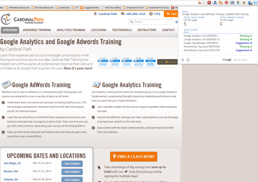 Google Tag Assistant