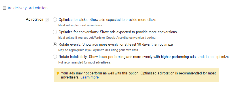 To Optimize or Not Optimize: Changes to Google Ad Rotations | Cardinal Path