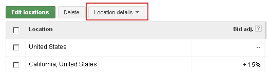 Geo Targeting with Enhanced Campaigns 2