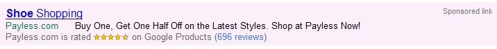 Seller Rating Extensions