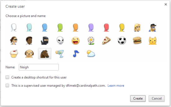 Chrome User Management