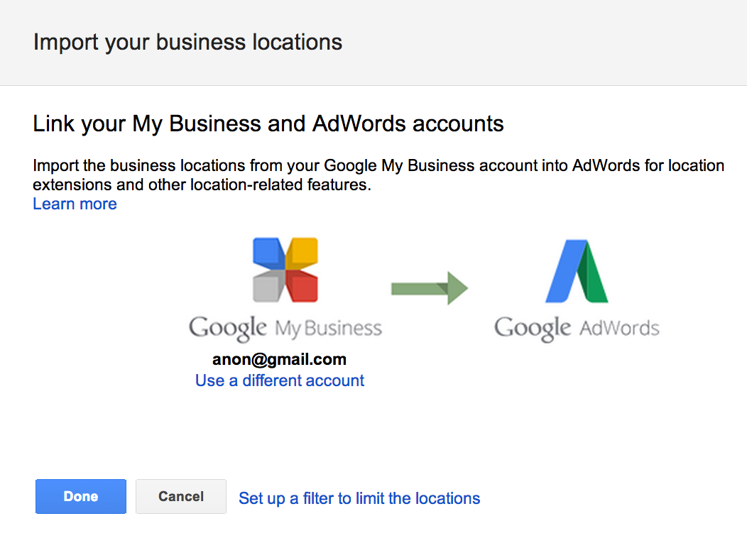 upgraded location extensions